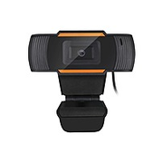 Adesso Cyber Track H2 CYBERTRACKH2 SD Webcam - Black - Color - 0.3 Megapixel - 30 Frames Per Second - USB 2.0 - 640 x 480 Video - CMOS Sensor - Fixed Focus - Microphone - Computer, Notebook, Smart TV