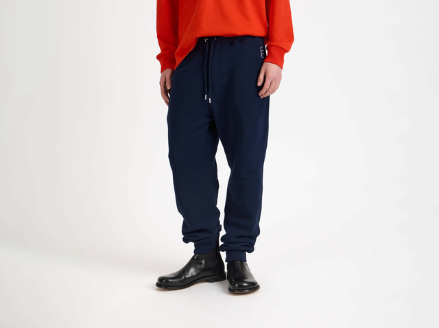 MENS CUFFED SWEATPANTS IN NAVY
