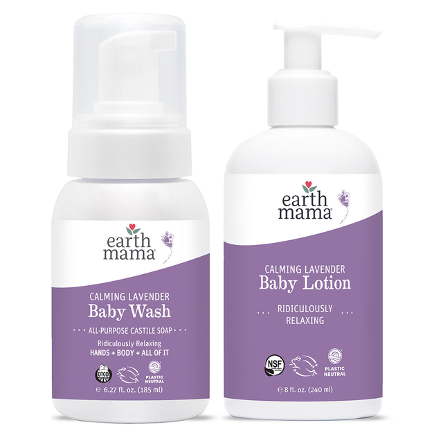 Calming Lavender Baby Wash + Lotion Set