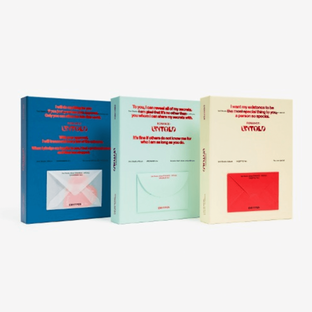 [ENHYPEN] ROMANCE : UNTOLD (INCEPTIO Ver. / ARCANUM Ver. / CONCESSIO Ver.) (RANDOM 1)