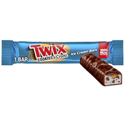 TWIX Ice Cream Bars Cookies & Cream Chocolate Cookie Dessert Bar, 2.9 oz.