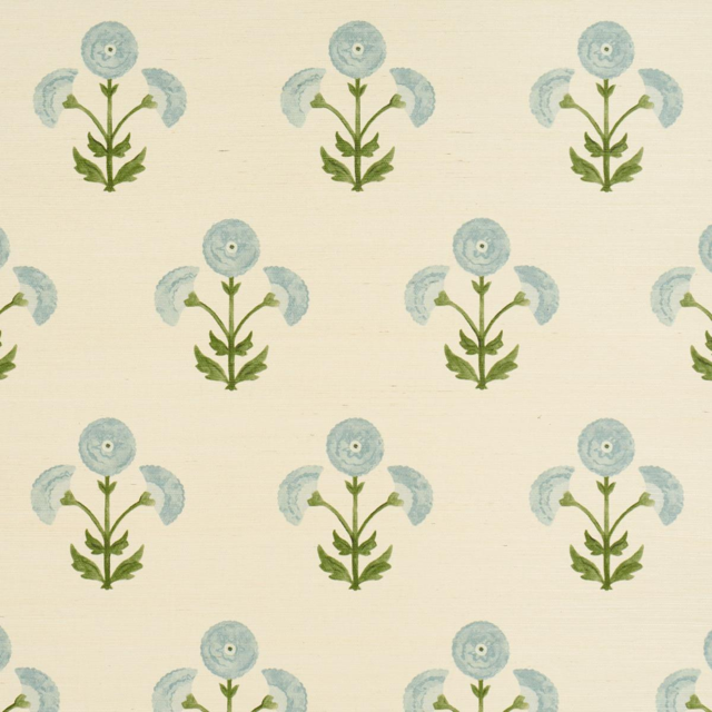 Saranda Flower Sisal Wallpaper