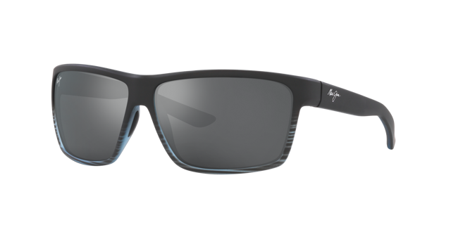 MAUI JIM Alenuihaha Grey Black Havana - Unisex Sunglasses, Neutral Grey Polarized Lens