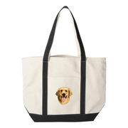 Doberman Pinscher Embroidered Tote Bag