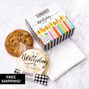 Birthday Wishes Duo Sampler - Assorted Cookies