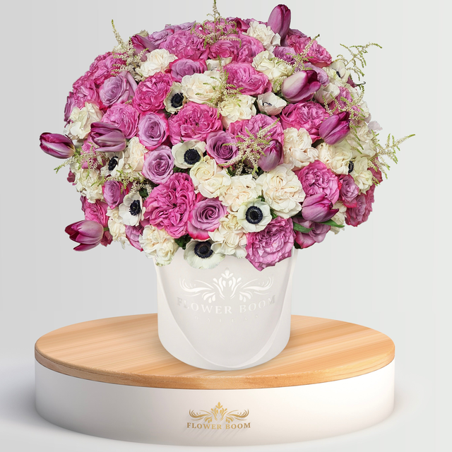 Roseony Flowers Box