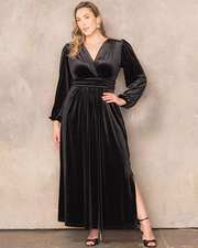Vivienne Velvet Evening Gown
