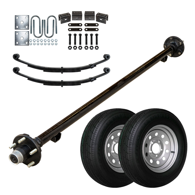 2000 lb Single Axle TK Trailer kit - 2K Capacity (Original Series)