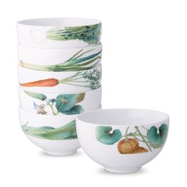 Noritake Kyoka Shunsai Set of 6 Rice Bowls