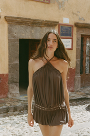 Magnol Dress | Chocolate