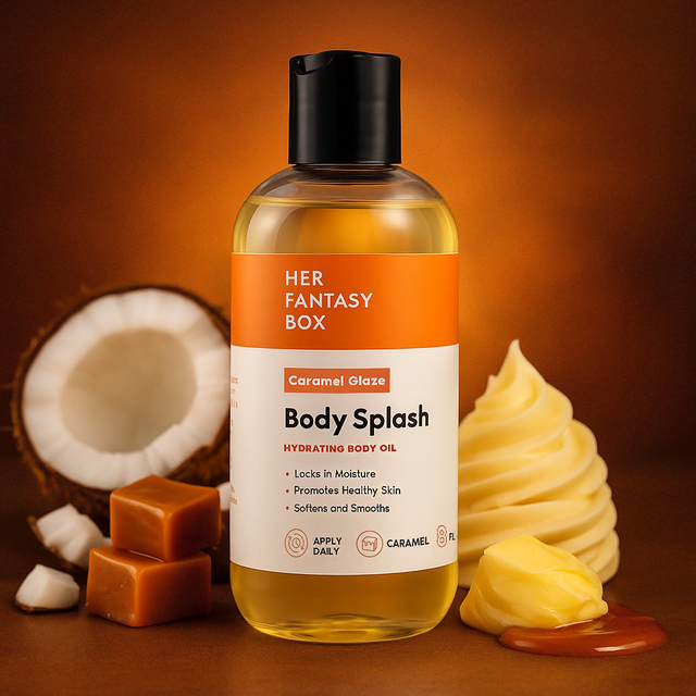 Body Splash - Skin Smoothing Body Oil (Caramel Glaze)