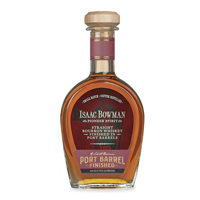 Isaac Bowman Port Barrel Finished Straight Bourbon Whiskey