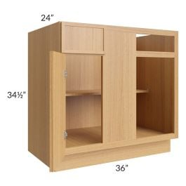 Portland Sand 39"-42" Blind Base Corner Cabinet