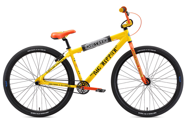 SE Racing Dogtown Big Ripper 29" BMX Bike-Yellow