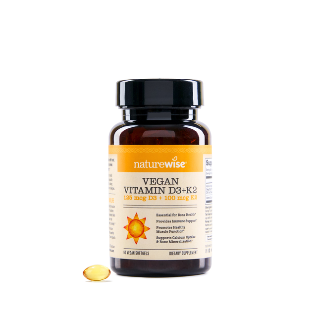 Vegan Vitamin D3 + K2