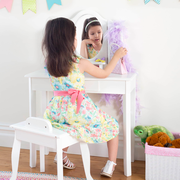 Kids' Vanity and Stool