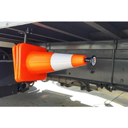 Semi-Truck Safety Cone Holder