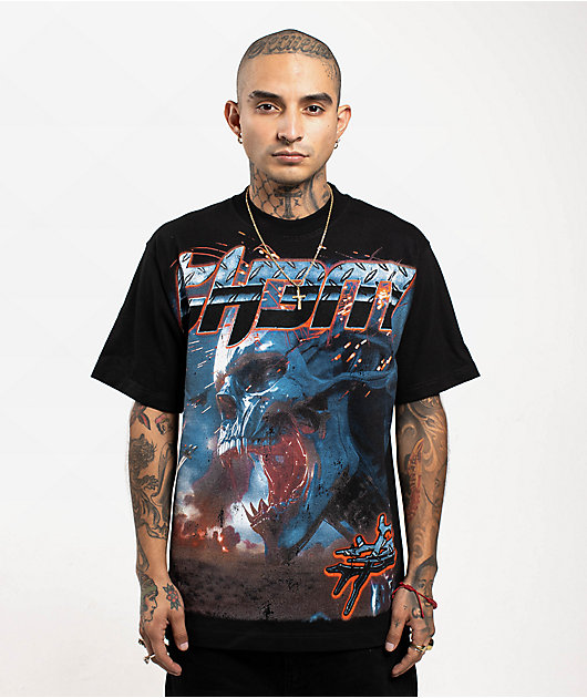 TH3M Air Strike Black T-Shirt