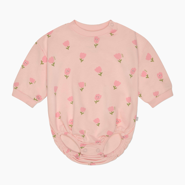 Tiny Tulips Sweatshirt Bodysuit