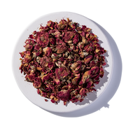 Red Rose Buds And Petals Organic