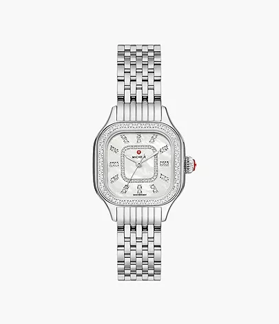 Meggie Diamond Stainless Steel Watch