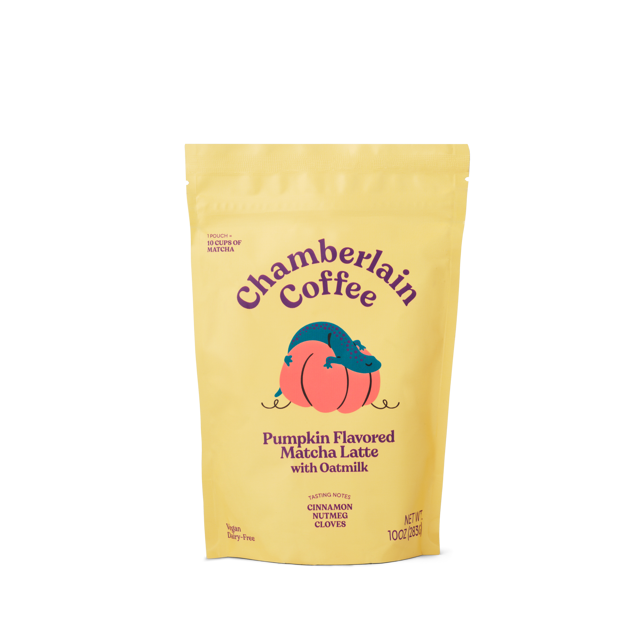pumpkin spice matcha latte