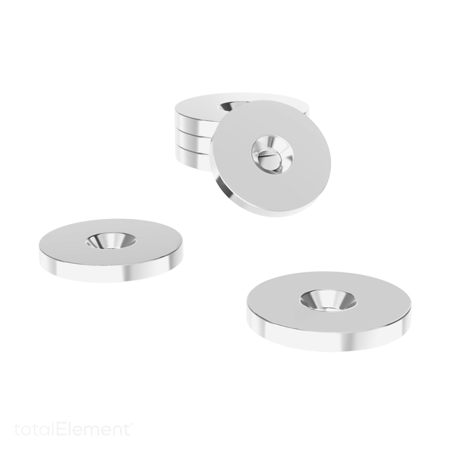 1 Inch Countersunk Steel Washers (36 Pack)