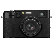 FUJIFILM X100VI Digital Camera with AF Algorithm and Deep Learning AI Technology (Black)
