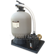 Hayward Pro Series S244T Sand Inground Pool Filter System with 1-HP Super Pump & Base Kit