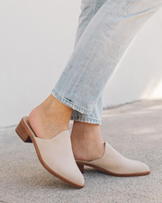 Women's Venetian Mule | Leather Color | Sand