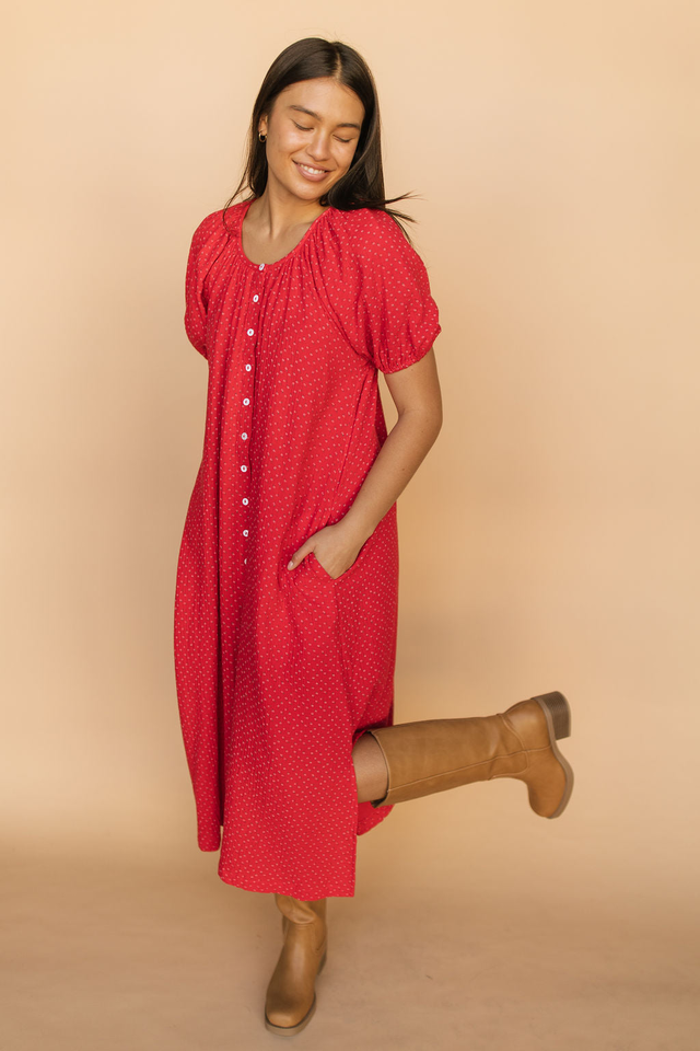 Sofie Gauze Floral Dress