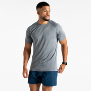 Men's Accelerate Fitness T-Shirt Lead Grey 