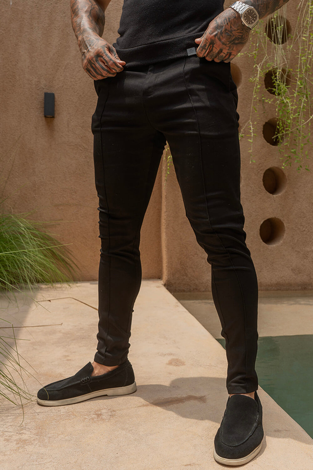 Monte Carlo Trousers - Black