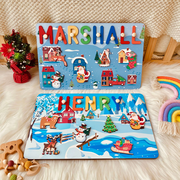 Personalized Christmas Name Puzzle