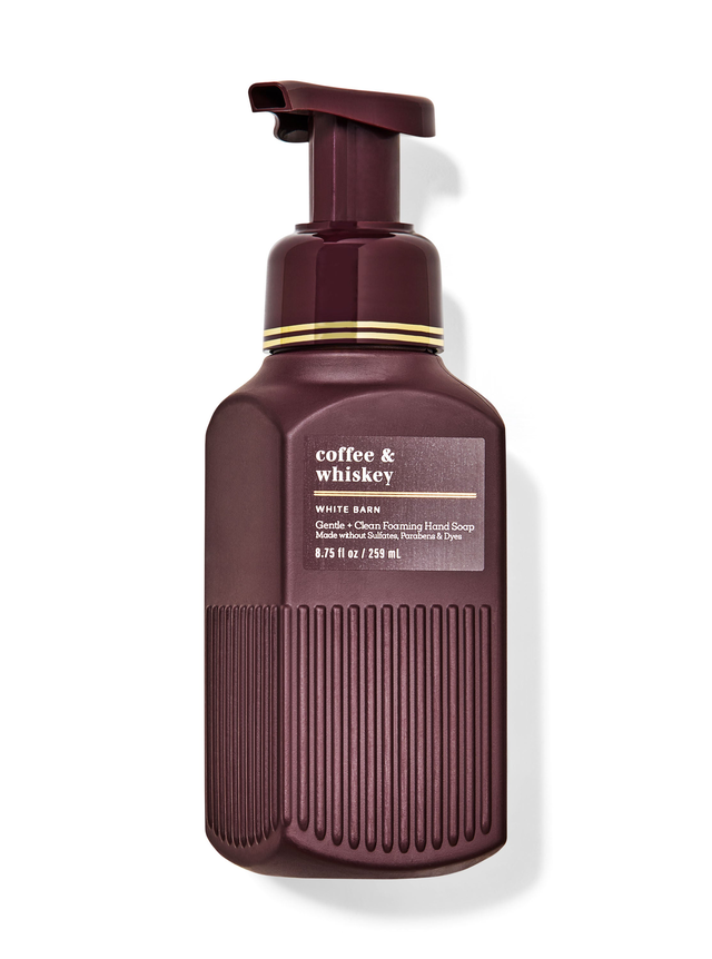 White Barn   Coffee & Whiskey   Gentle & Clean Foaming Hand Soap