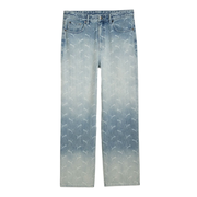 Laser Monogram Denim Pants