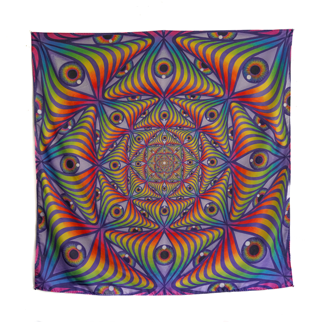 Rainbow Eye Ripple - Tapestry