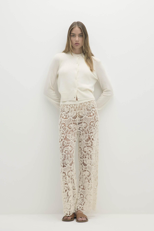 JAYLA BUTTON-UP CASHMERE CARDIGAN