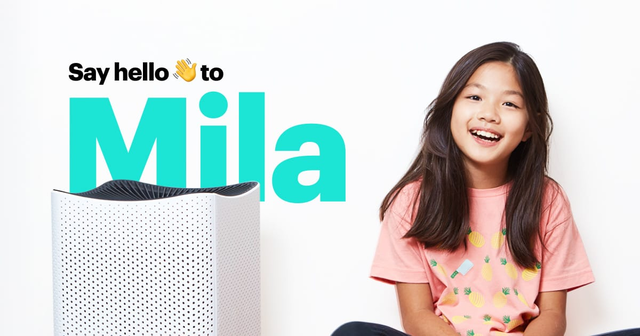 Say hello 👋 to Mila, the refreshingly thoughtful air purifier