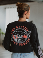 Baddies Mineral Wash Long Sleeve