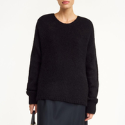Black Briella Wool Blend Jumper