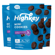 Mini Cookies: Double Chocolate Brownie (3 Pack - 2.25 oz bags)