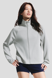 BreezeShield – Women’s High Collar Zip-Up Sun Protection Jacket UPF50+