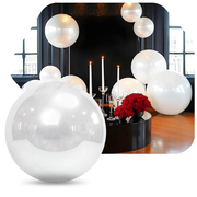 White Inflatable Mirror Ball / Sphere - Choose your Size!