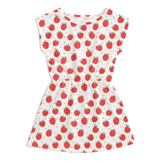 Sierra Dress - Raspberries Natural