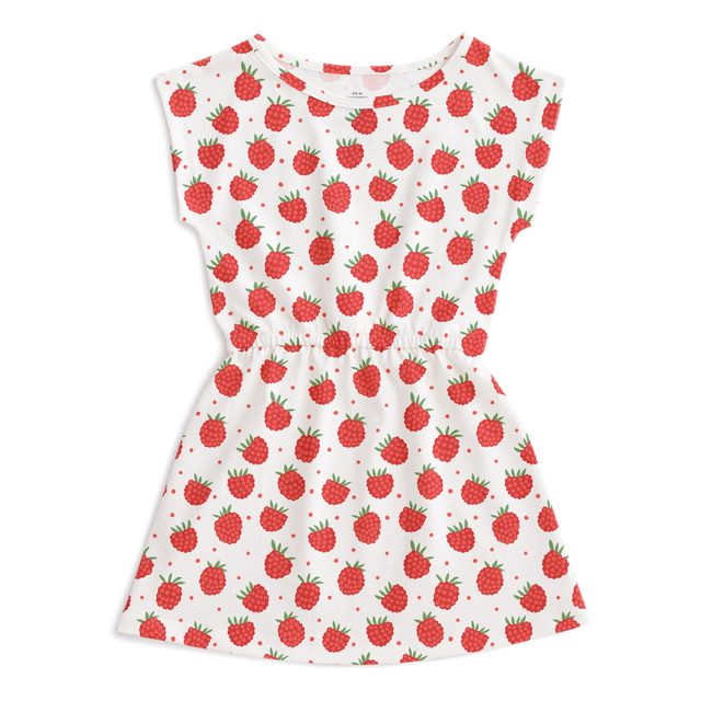 Sierra Dress - Raspberries Natural