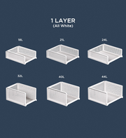 Joybos® Stackable Storage Basket Foldable Closet Organizers