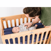 alma mini crib + mattress