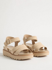 Two-Strap Flatform Sandal (WW)
