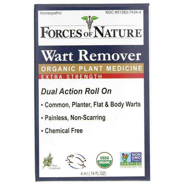 Wart Remover Organic Plant Medicine Extra Strength Roll On